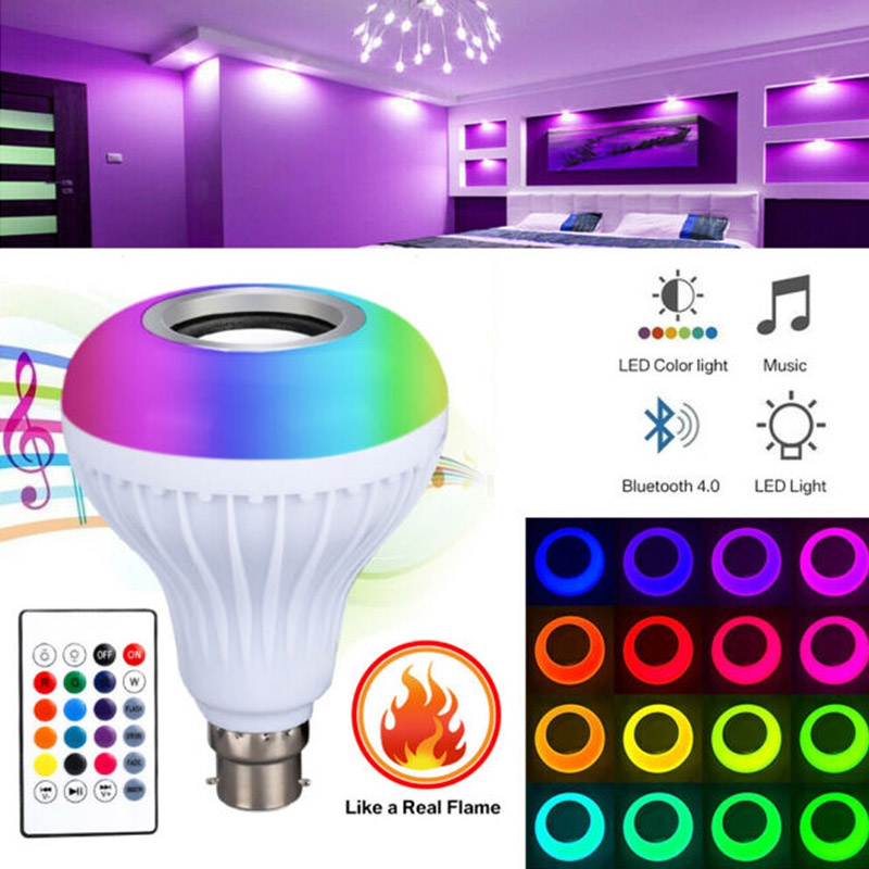 Bóng đèn LED độc đáo kiêm loa nghe nhạc bluetooth
