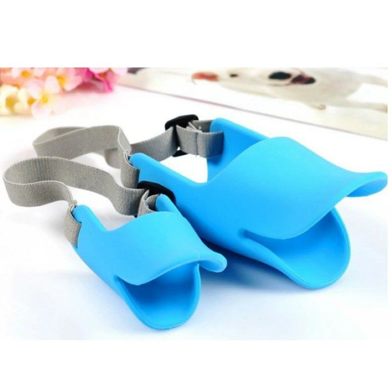 Rọ mõm mỏ vịt cho chó 2 size (màu ngẫu nhiên)