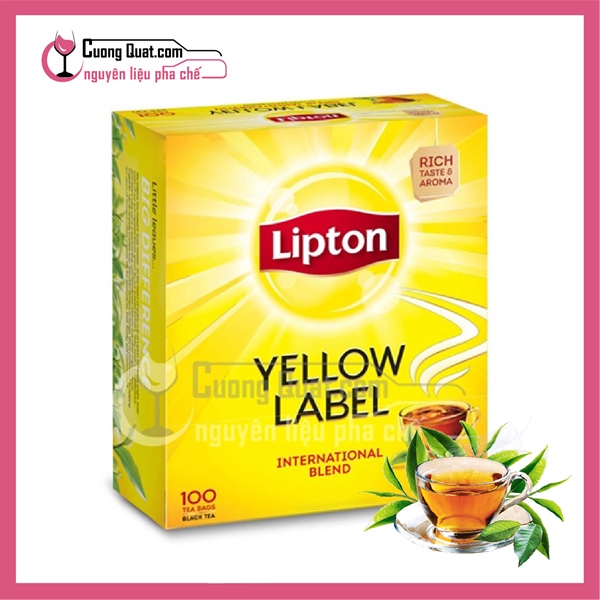 Trà Lipton Túi Lọc 100 gói - Hồng Trà Lipton