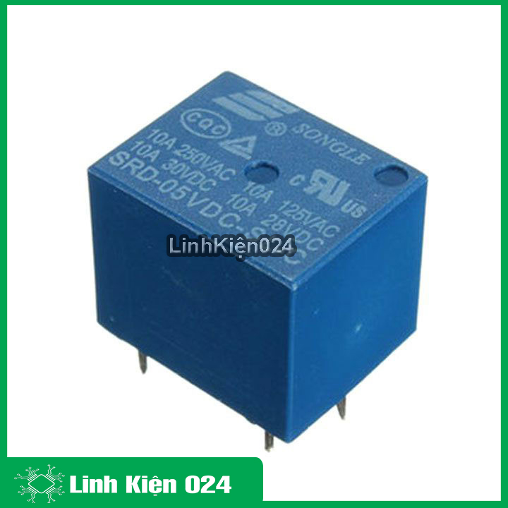 Bộ 3 chiếc relay songle srd 5P 5vdc 10a