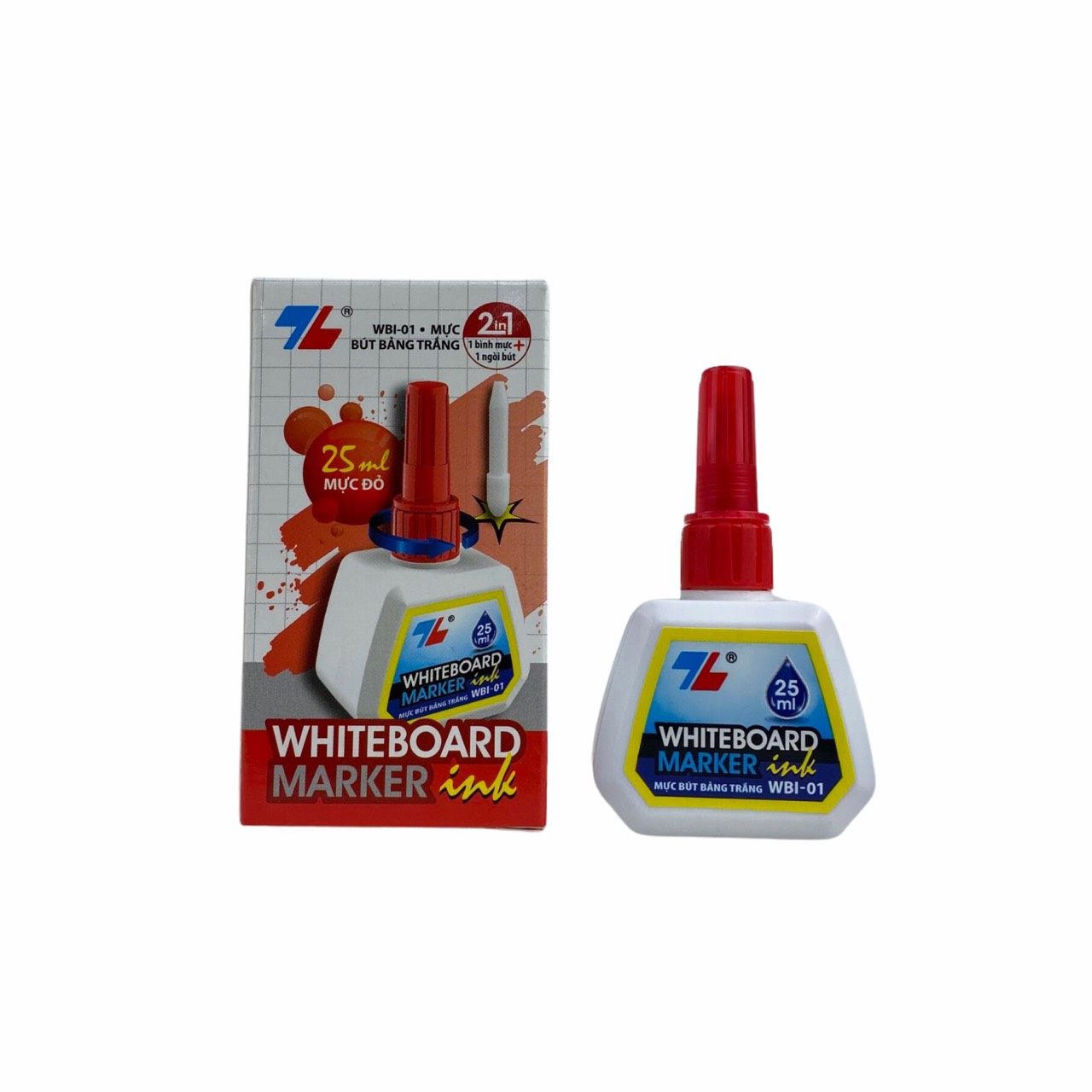 Mực châm bút lông bảng Thiên Long WBI-01 25ml