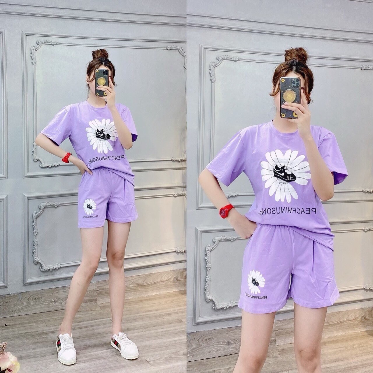 SÉT BỘ ĐÙI MIKY MẶC NHÀ DỄ THƯƠNG