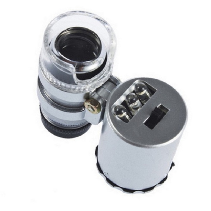 KÍNH LÚP ZOOM 60X CÓ LED - DP117