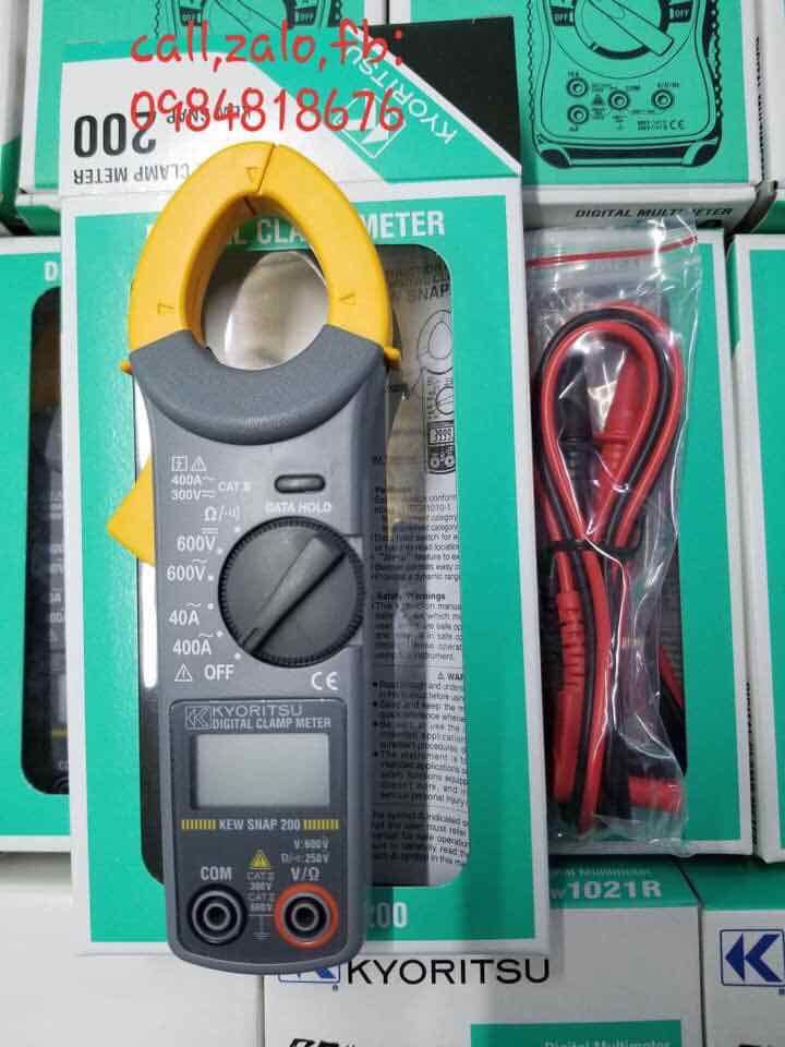 [Hcm]Kyoritsu Kn-200 Ac Current Clamp Meter (400A)
