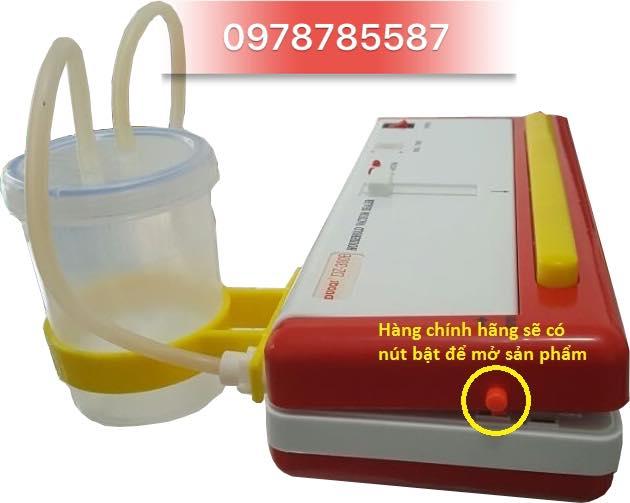( TẶNG TÚI) MÁY HÚT CHÂN KHÔNG DZ300B HÚT KHÔ + NƯỚC