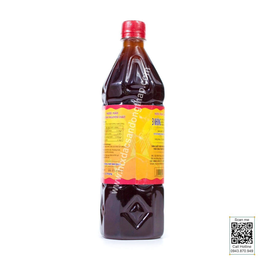 NƯỚC MẮM CÁ LINH DÌ MƯỜI