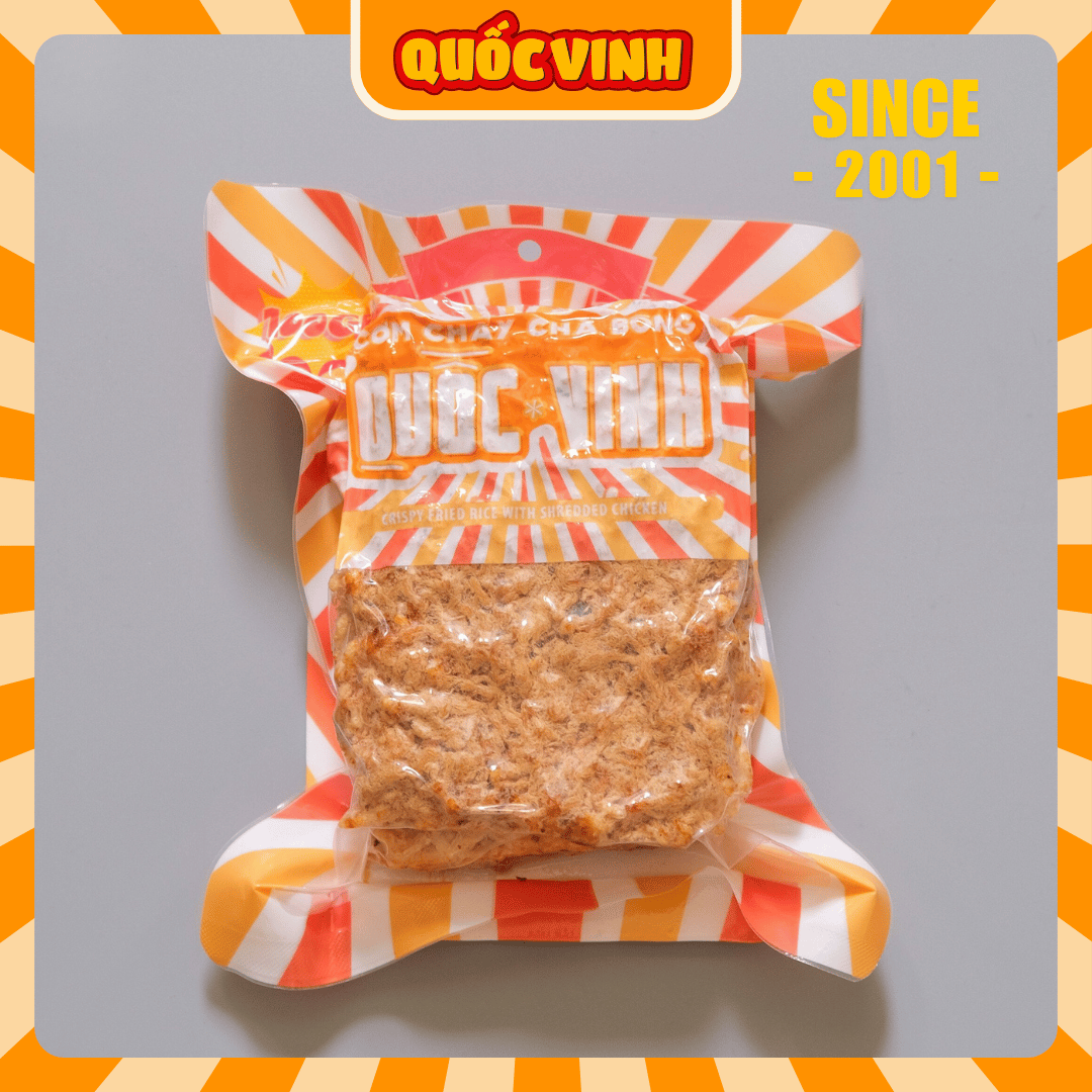 Cơm cháy chà bông vị vừa loại 100g/gói