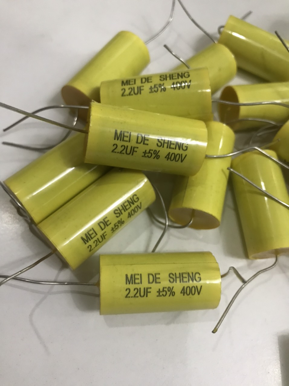 Tụ loa treble 22mf 100v 1 cặp 2 cái