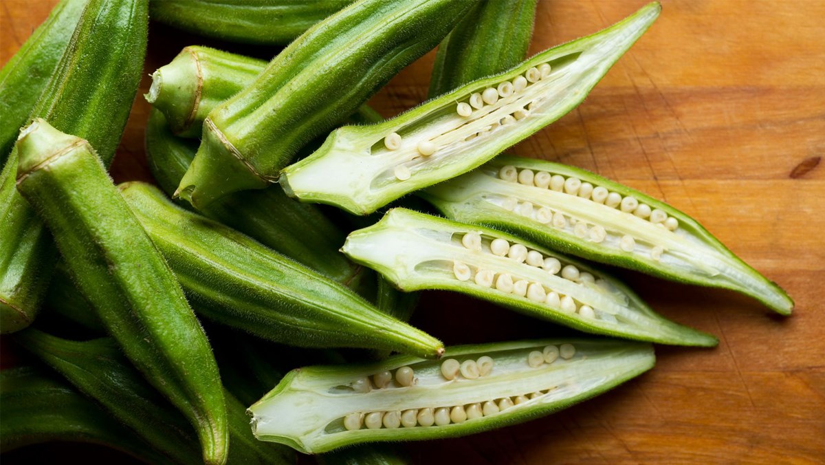 Chinese cabbage seed West (okra) good for bone joints and digestive system (package 20 grams)-shallow gold