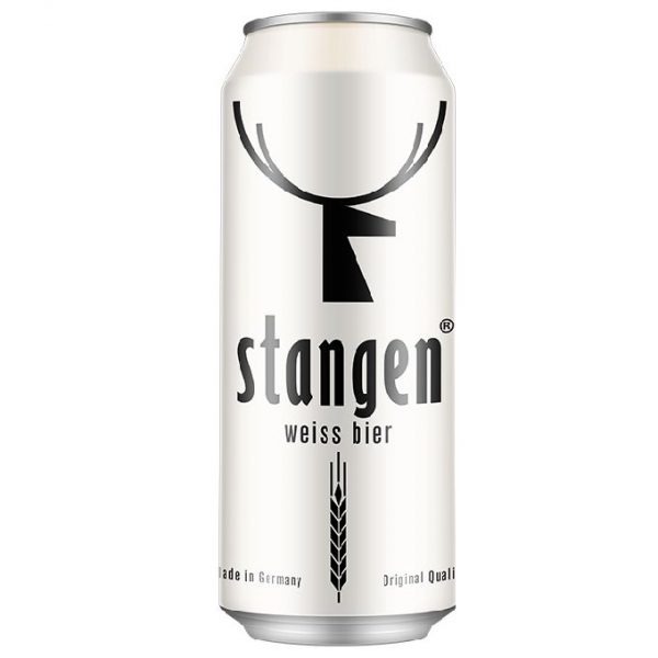 Bia Stangen Weissbier - nhập khẩu Đức - 1 lon 500ml