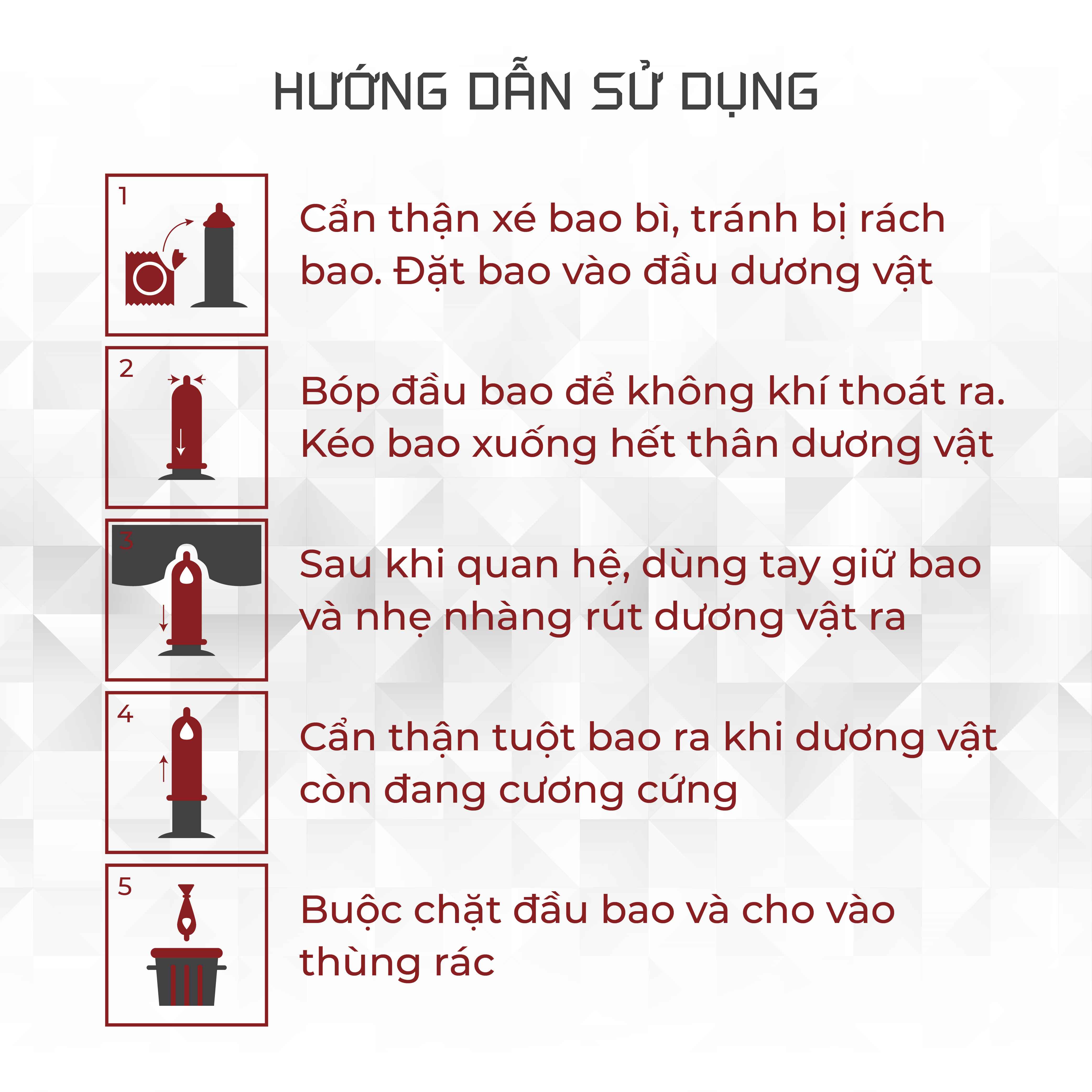 Bao Cao Su UP 4 IN LOVE (Hộp 3C)