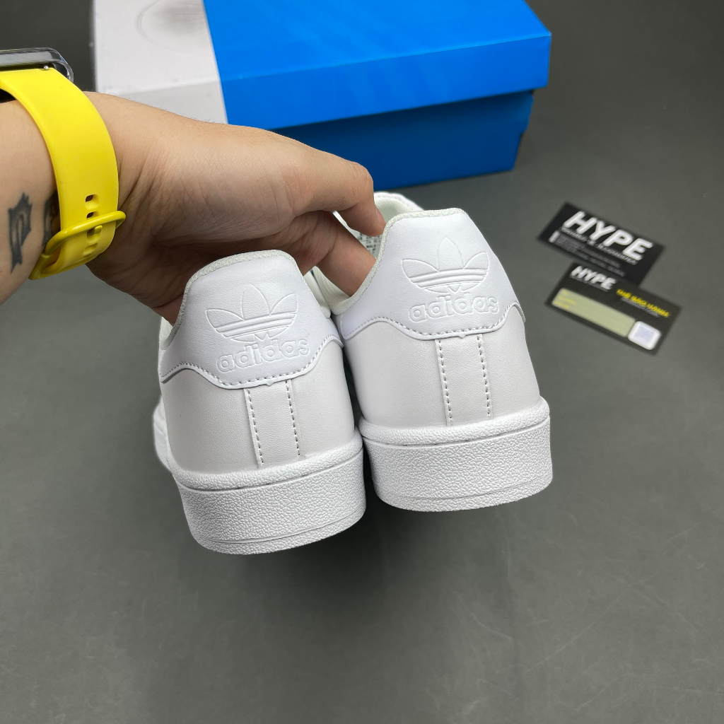 Giày Super Star All White (adidas trắng) - HYPE SNEAKER | High Quality |  Lazada.vn