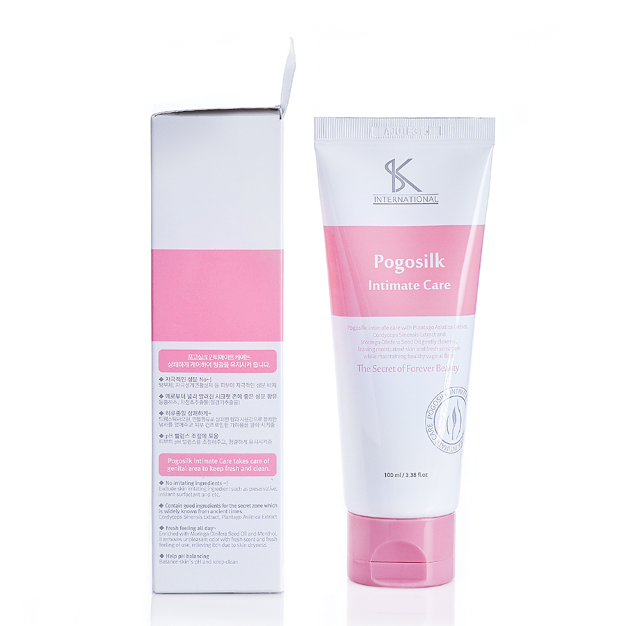 DUNG DỊCH VỆ SINH PHỤ NỮ POGOSILK INTIMATE CARE  - 100ml
