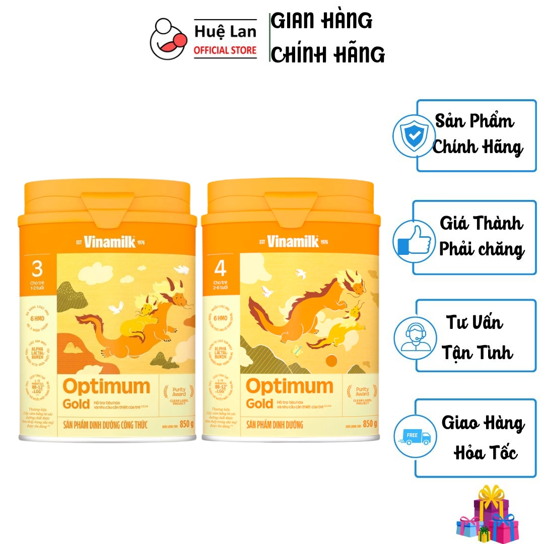 SỮA BỘT OPTIMUM GOLD OPTIMIX SỐ 3/4 850G
