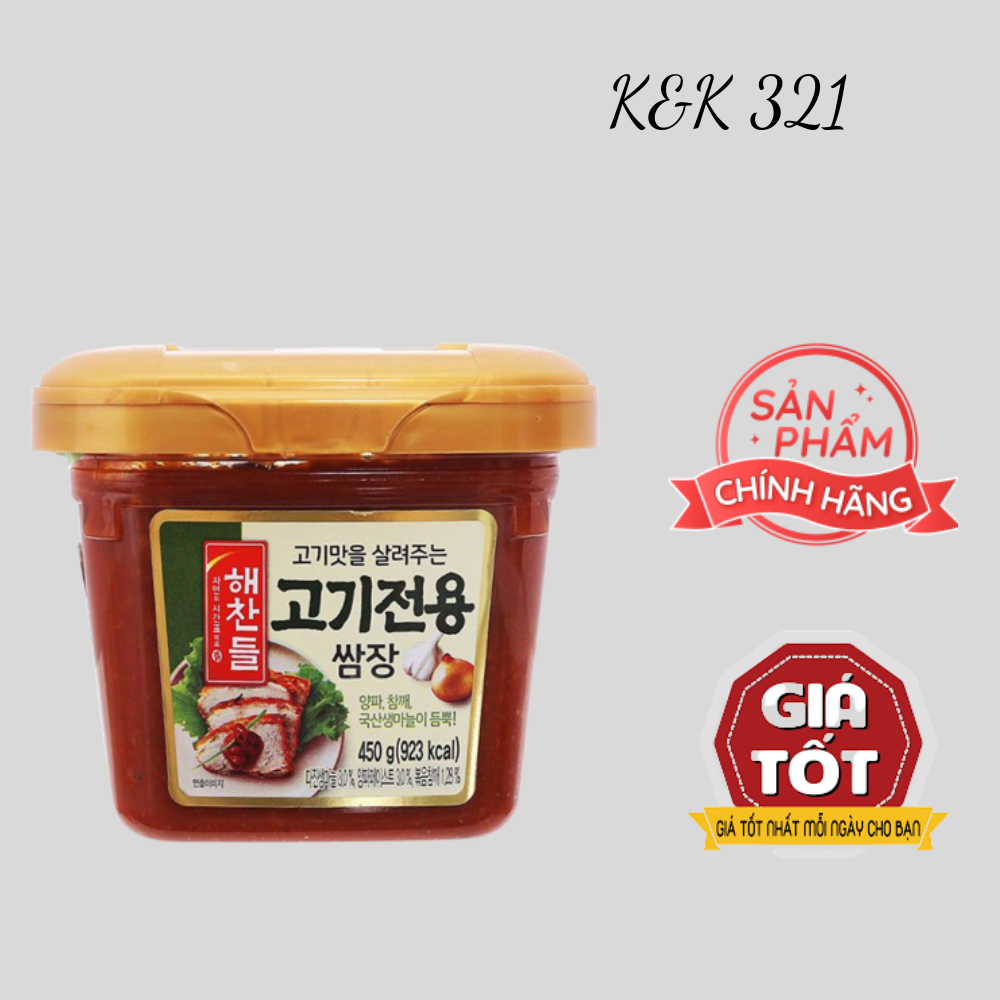 Tương Chấm Thịt Nướng Hàn Quốc 450G/ Date mới