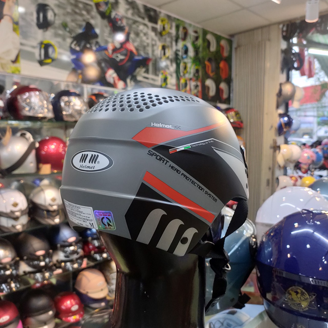 Mũ Bảo hiểm Nữa Đầu MM KM21