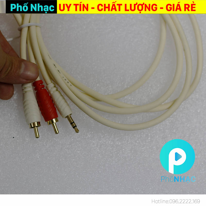 dây 3.5 ra av- Cáp âm thanh 3.5 ra bông sen
