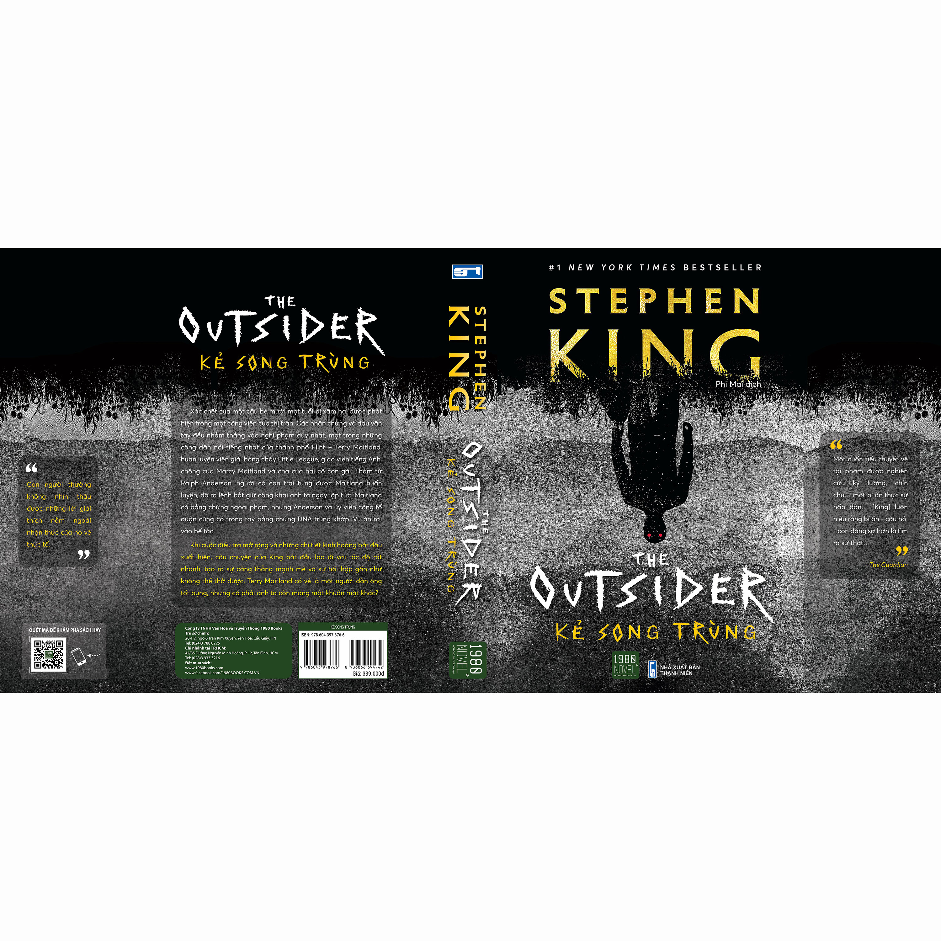 Sách - The Outsider - Kẻ Song Trùng - Stephen King