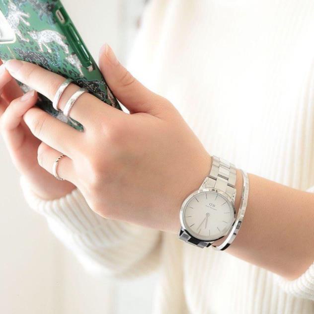 Đồng hồ Nam Nữ Daniel Welington Iconic Link Silver DW00100207 - Daniel Store .
