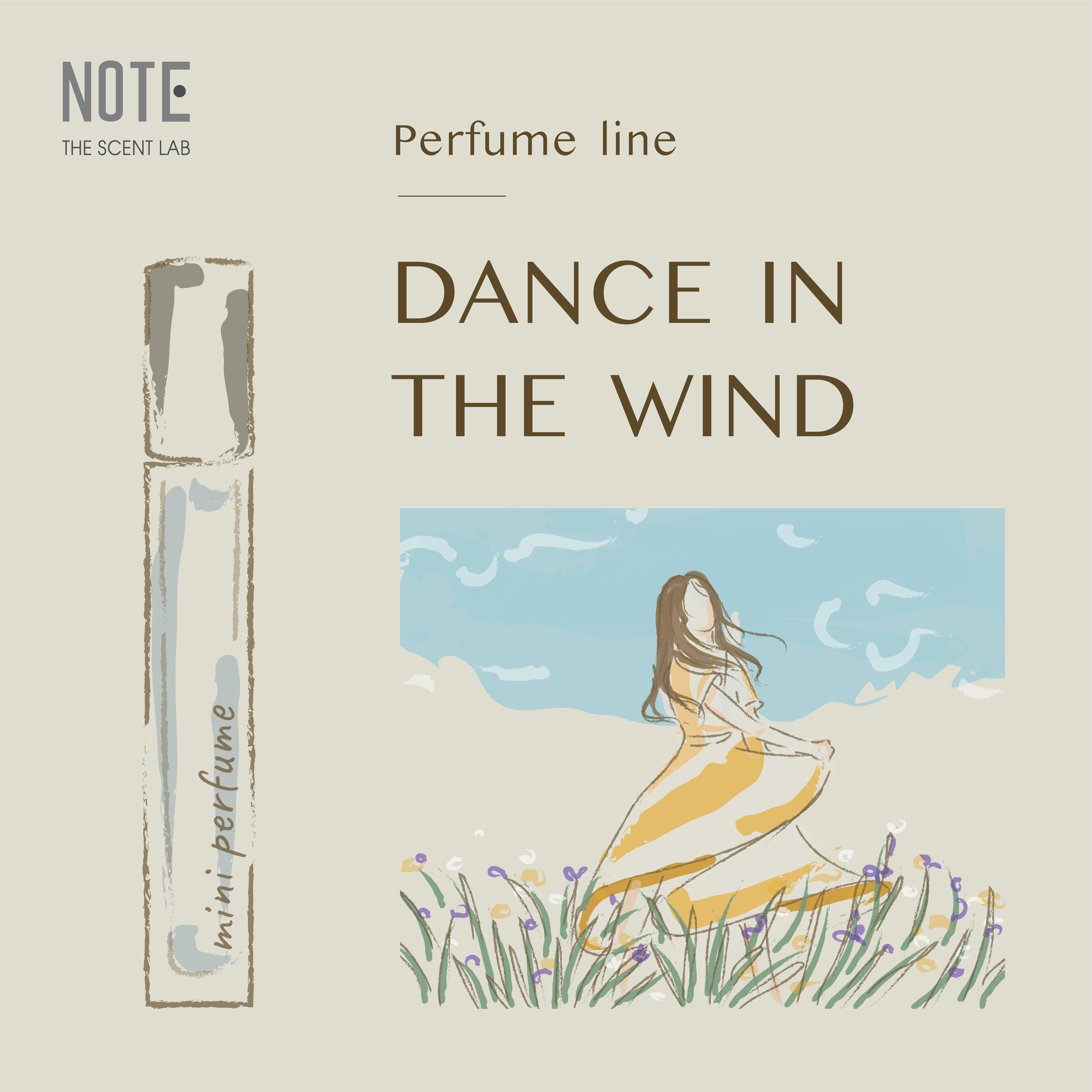 [HCM]Nước hoa DANCE IN THE WIND by NOTE - The Scent Lab