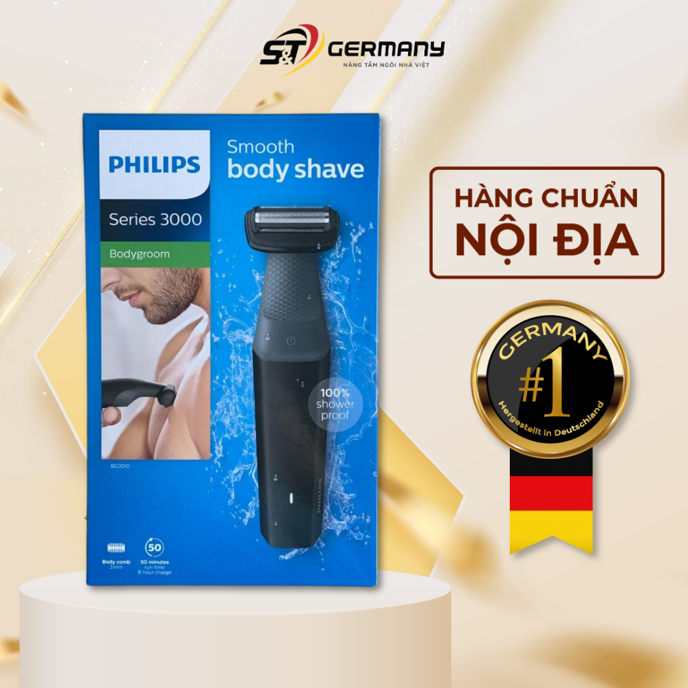 Tông đơ nội địa đức cạo lông toàn thân philips bg3010/15 series 3000 germanysnt 440029