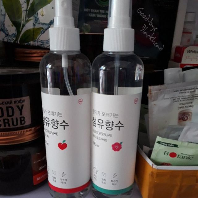 Xịt thơm quần áo Hàn Quốc, cam kết hàng đúng mô tả, chất lượng đảm bảo an toàn đến sức khỏe người sử dụng, đa dạng mẫu mã, màu sắc, kích cỡ