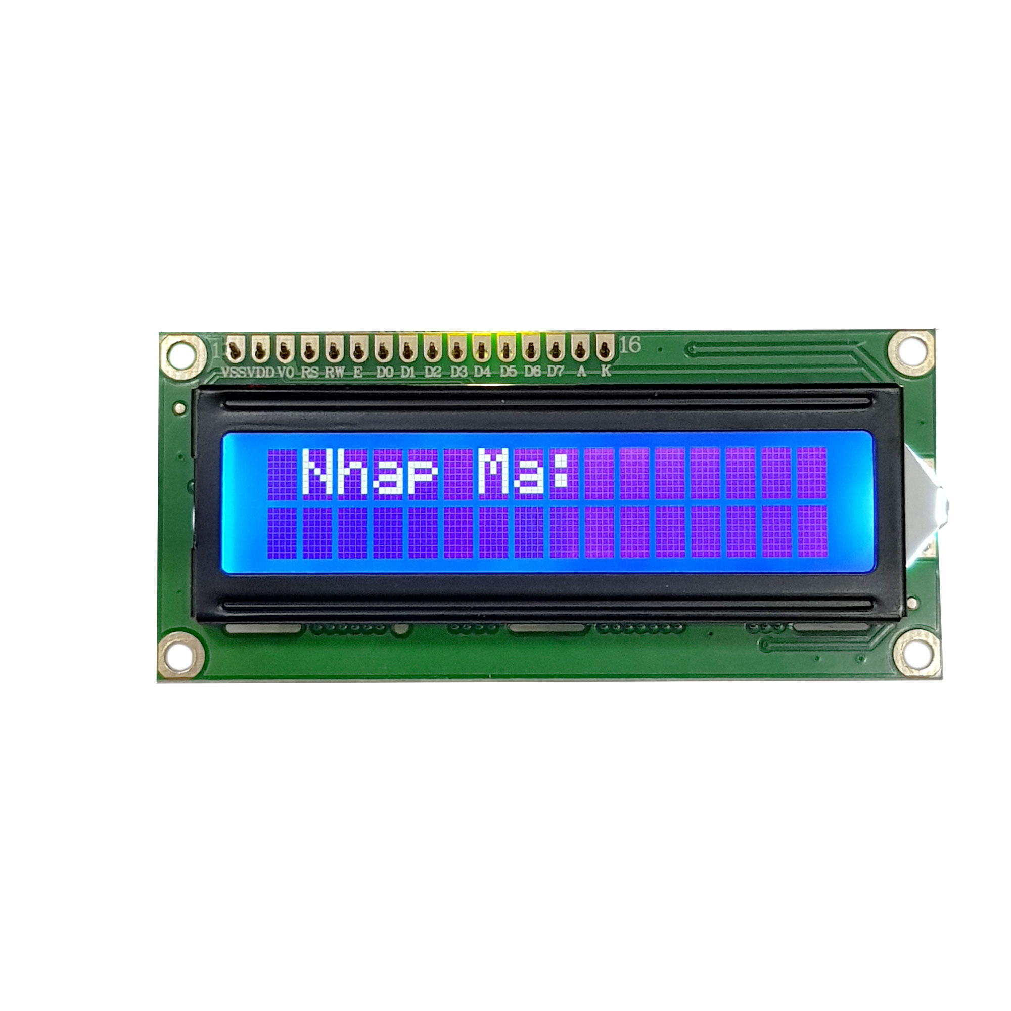 LCD1602 Xanh Dương