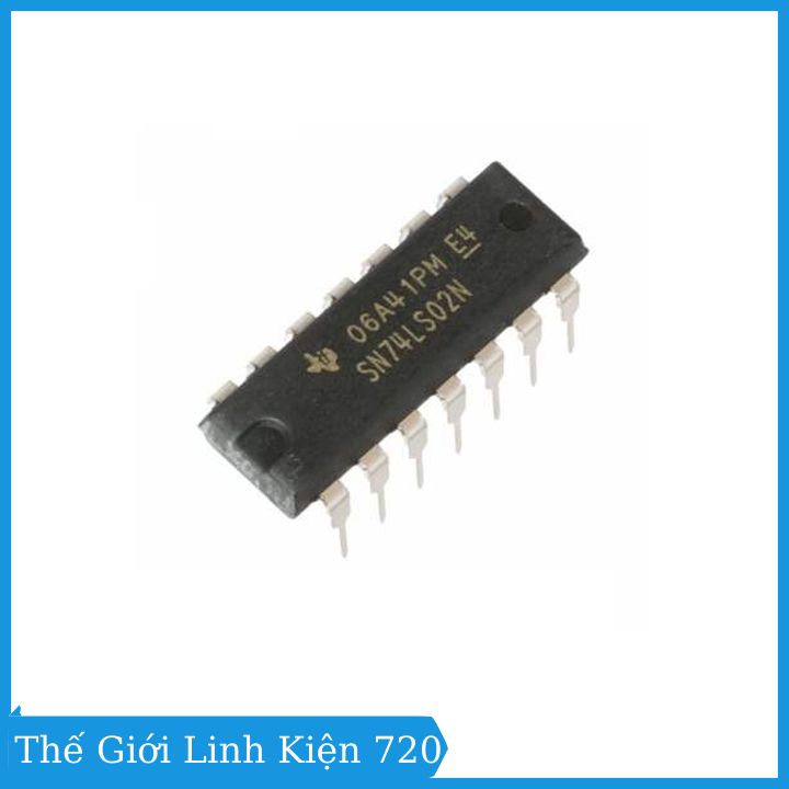 Chíp 74LS02 Quad 2-input NOR Gate DIP14