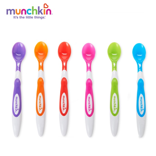 Thìa mềm Munchkin cho bé 3m+