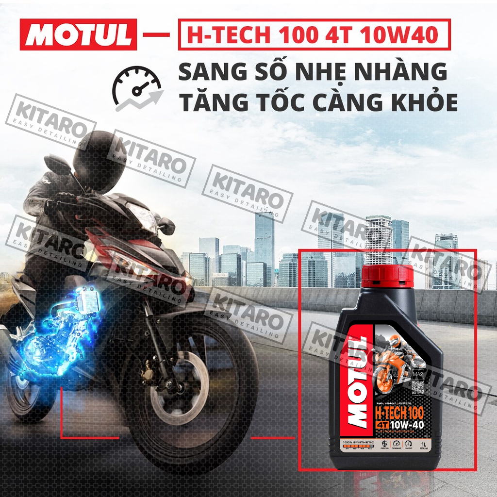 Nhớt Xe Máy Motul H Tech 100 4T 10W40