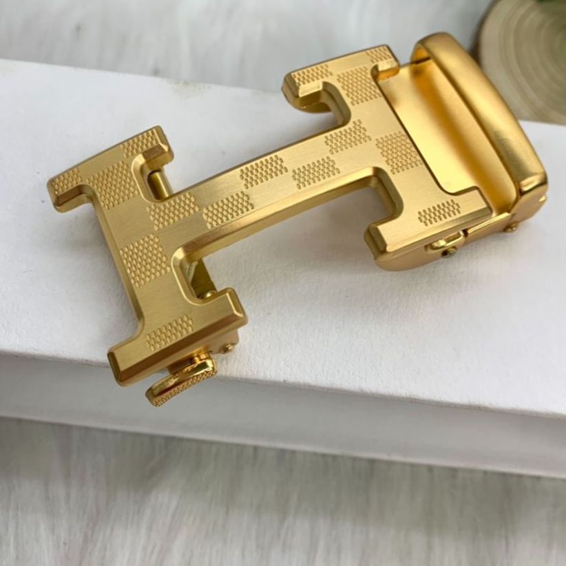 Mặt thắt lưng chữ H lắp dây 3,5cm khóa tự động