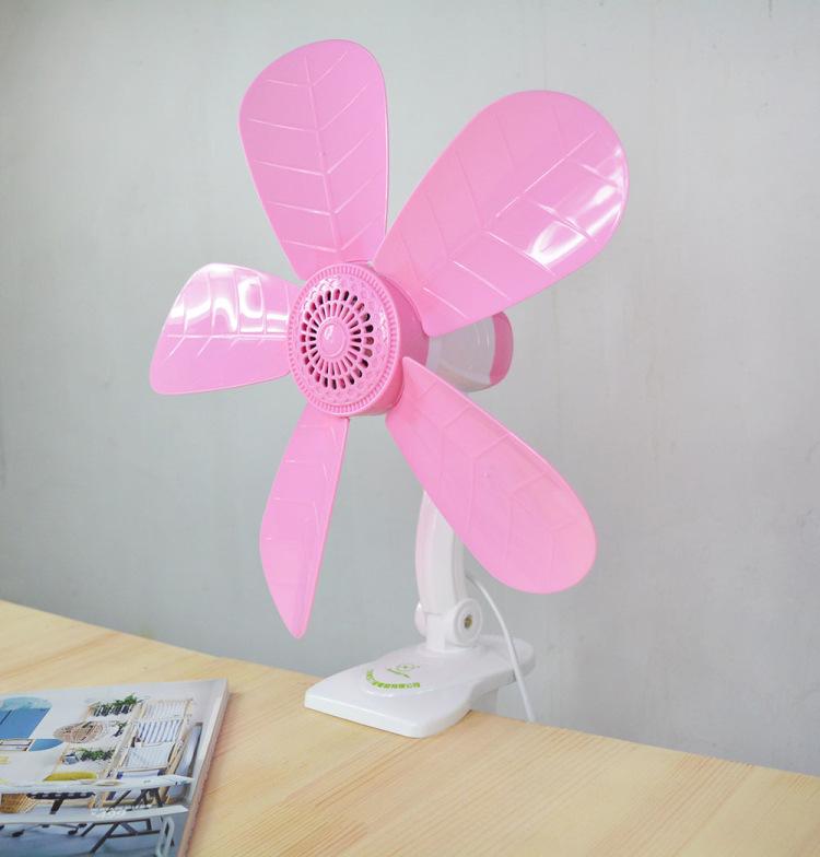 Quạt kẹp bàn 5 cánh hình lá
