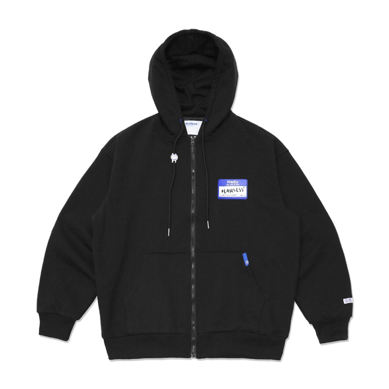 Áo khoác fullzip jacket FEARLESS name tag logo