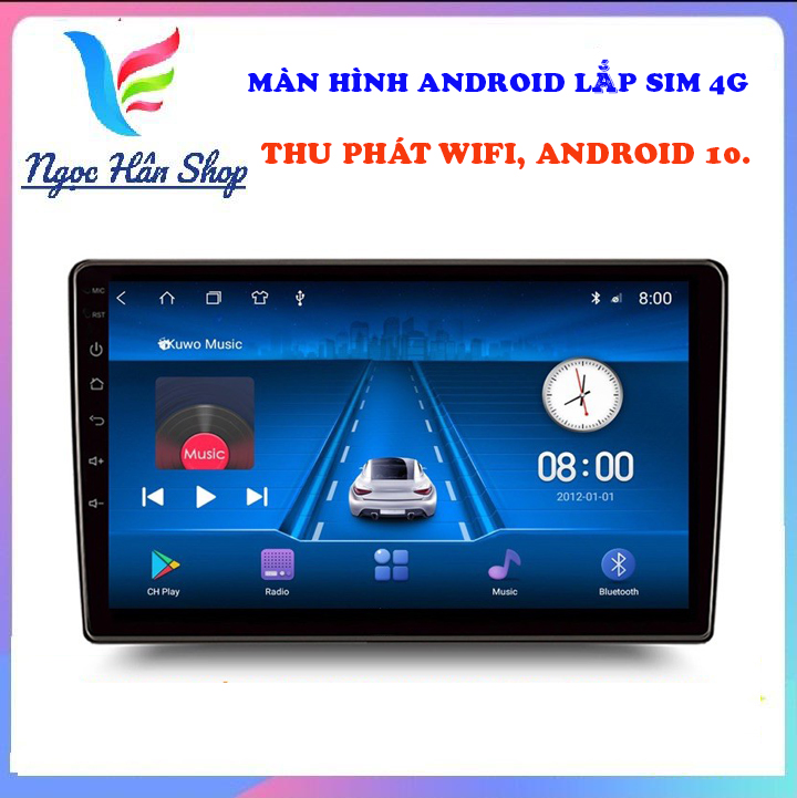 (TẶNG VIETMAP S1) Màn hình DVD Android lắp sim 4G,5G cho xe ô tô, thu phát wifi, kích thước lớn 9 inch, Andoroid 10., chạy đa nhiệm mượt mà -màn hình xe hơi công nghệ mới, phụ kiện điện tử cho ô tô- BẢO HÀNH UY TÍN, TRÁCH NHIỆM 166