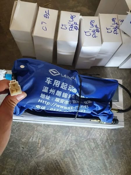 Rơle tắt máy bọc túi vải 12V, 24V 5 chân JAC giấy mốc,giá 1 cái
