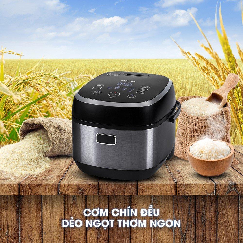 Nồi cơm điện cao tần Sharp KS-IH190V-GL, Công nghệ IH nhiệt 3D