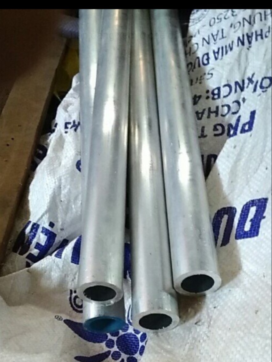 phôi nhôm ống phi 35 dài 50 cm chuẩn nhôm 6061 không lẫn tạp chất