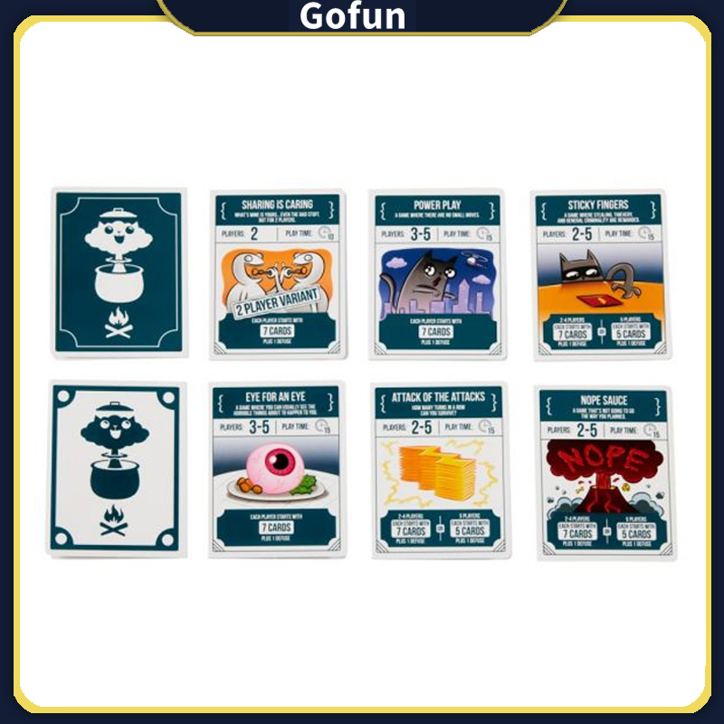Exploding Kittens Recipes for Disaster Board Game - Trò chơi Bộ Bài