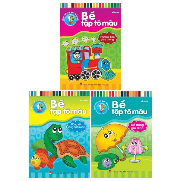 Fahasa - Combo Sách Hay Bé Tập Tô Màu (Bộ 3 Cuốn)