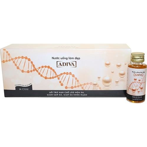 [HCM](CHÍNH HÃNG) 04 hộp Collagen Adiva (14 lọ/ hộp)