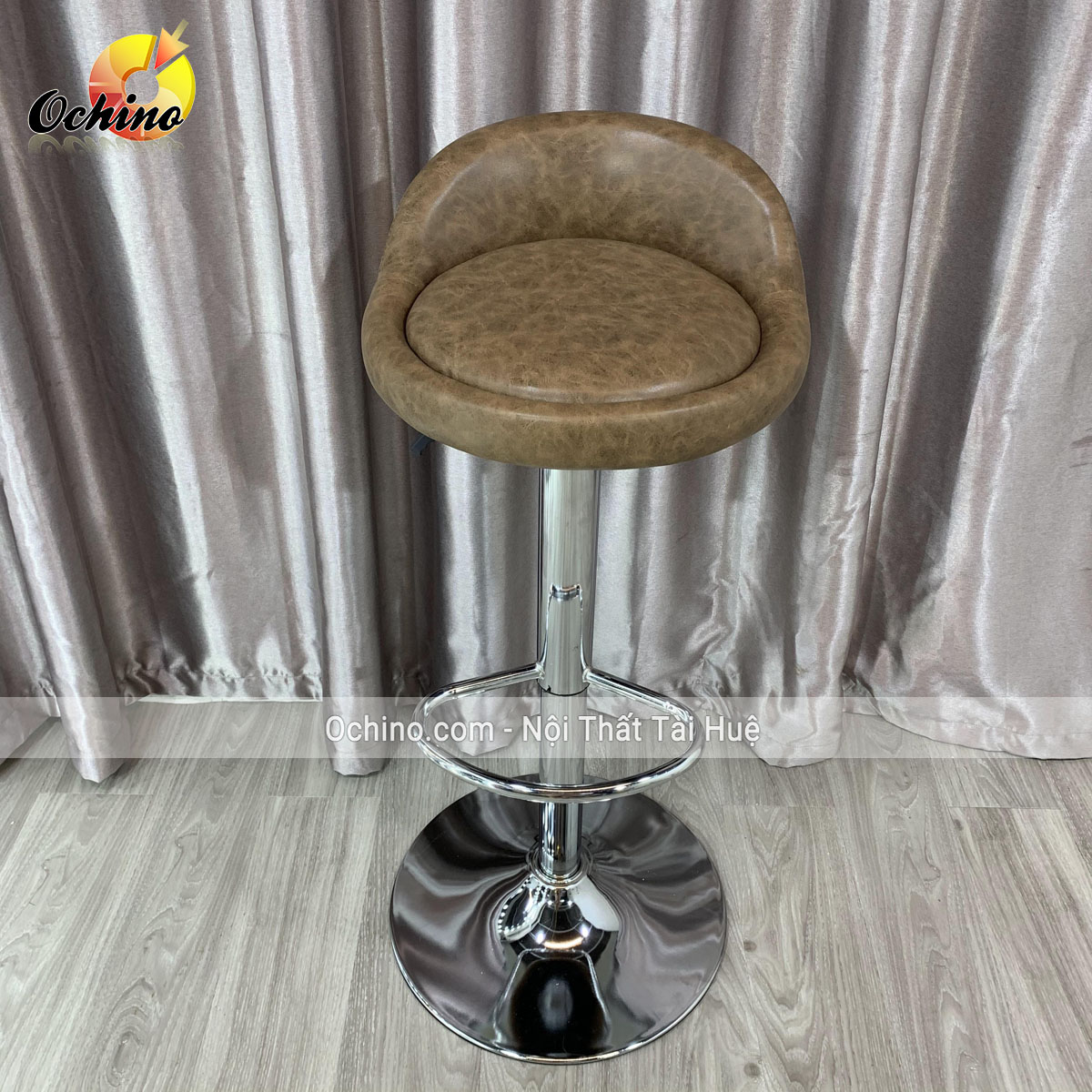 ( FREE SHIP )  Ghế Chụp Hình, Ghế livestream, ghế Bar, Ghế Trang Điểm, Ghế Quầy bar Nhỏ gọn và bọc da cao cấp  (Đủ Màu)