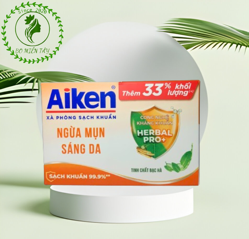 XÀ BÔNG CỤC KHÁNG KHUẨN AIKEN 120G