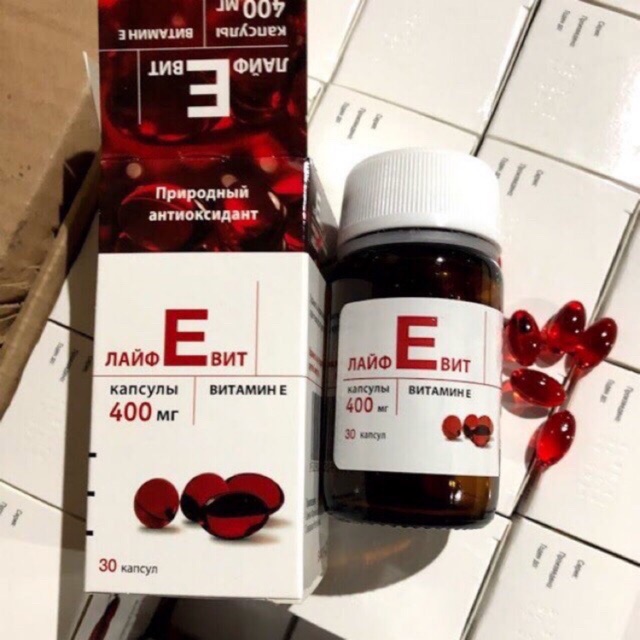 Vitamin e đỏ của nga lọ 30 viên