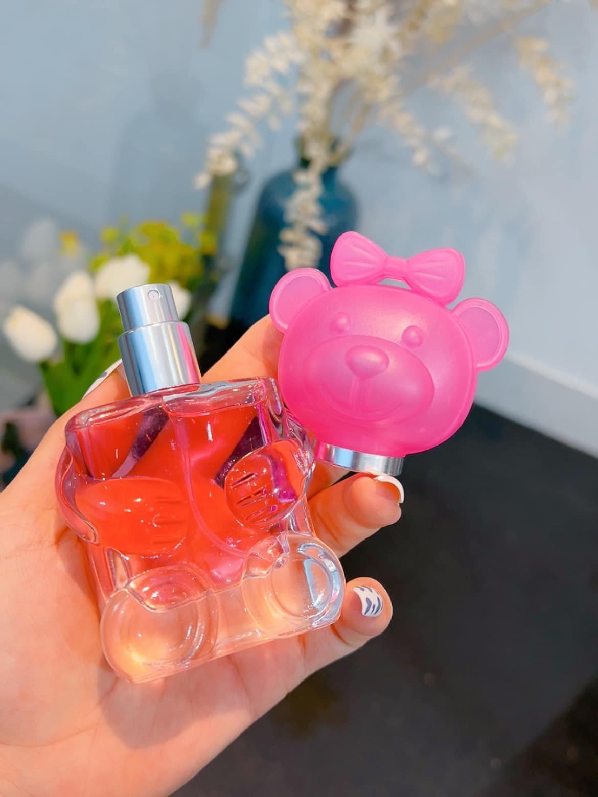 Nước hoa nữ gấu hồng Moschino