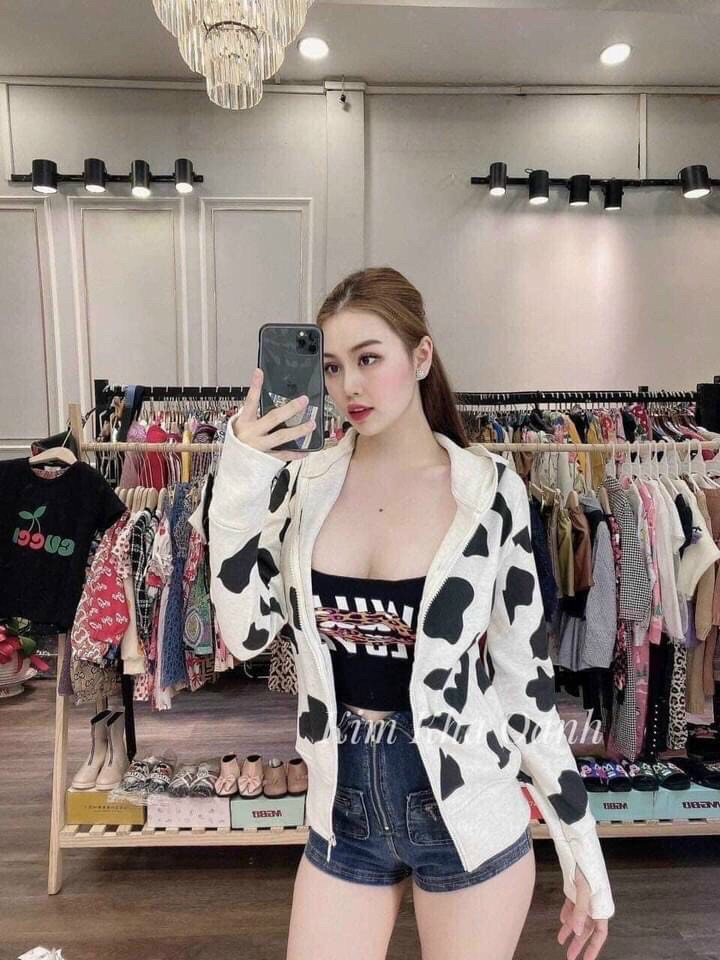 [ Voucher 50k Freeship Max 0 đồng toàn quốc ]ÁO KHOÁC NHẸ NỮ BÒ SỮA CHẤT DA CÁ SIÊU XỊN - TP