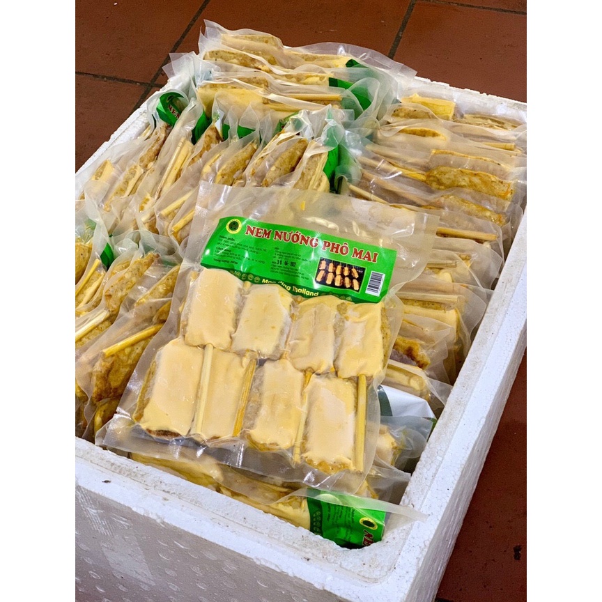 Nem Nướng Phô Mai 380g -8 Cây ( CHỈ GIAO HỎA TỐC TRONG VÒNG 2H,chỉ ship HCM)