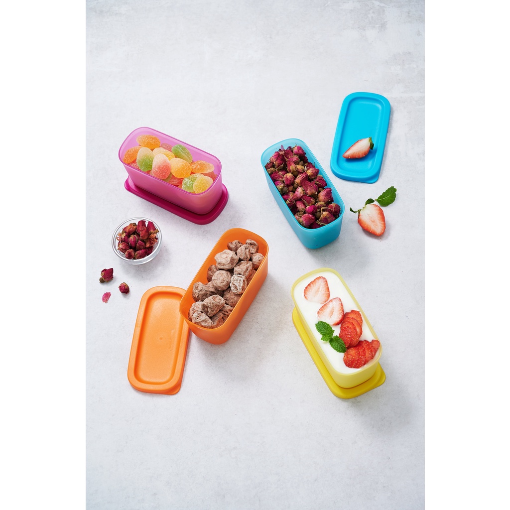 Bộ 4 hộp Tupperware Mini Rectangular 250ml