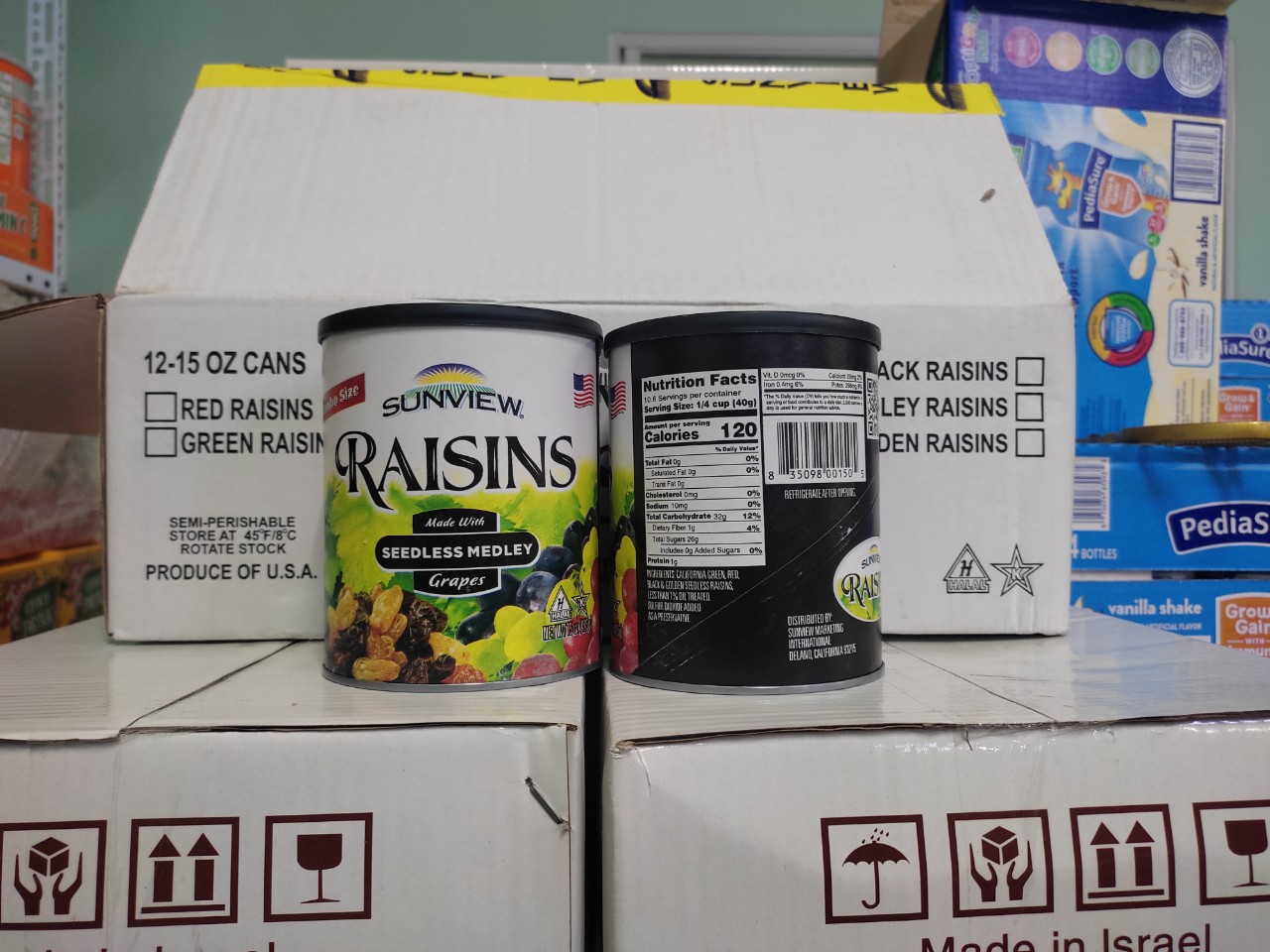 [Hộp] Nho Khô Mỹ SUNVIEW RAISINS 425gr