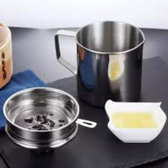 Ca Lọc Dầu Ăn Có Lưới Lọc Cặn inox 304