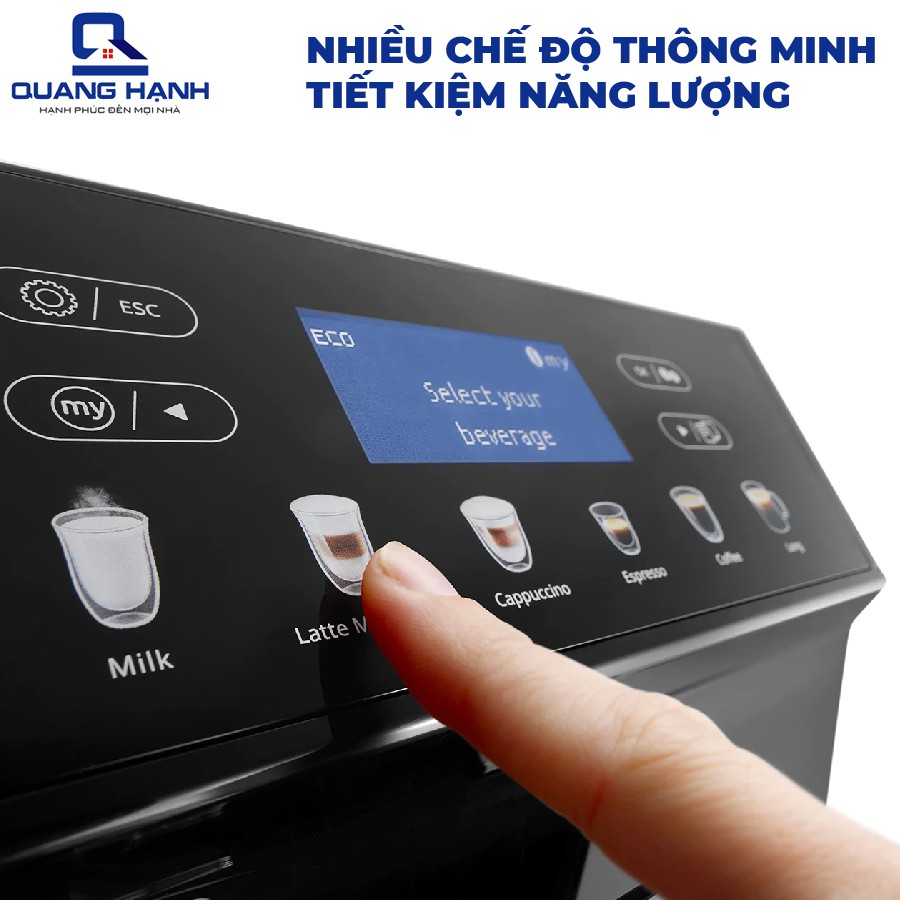 Máy pha cà phê DeLonghi ECAM46.860.B
